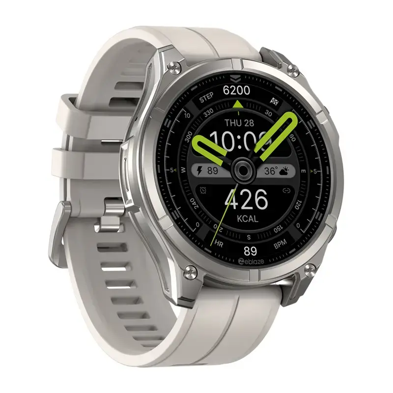 Smartwatch Zeblaze Vibe 8 cinzento – medidor de frequência cardíaca, à prova de água