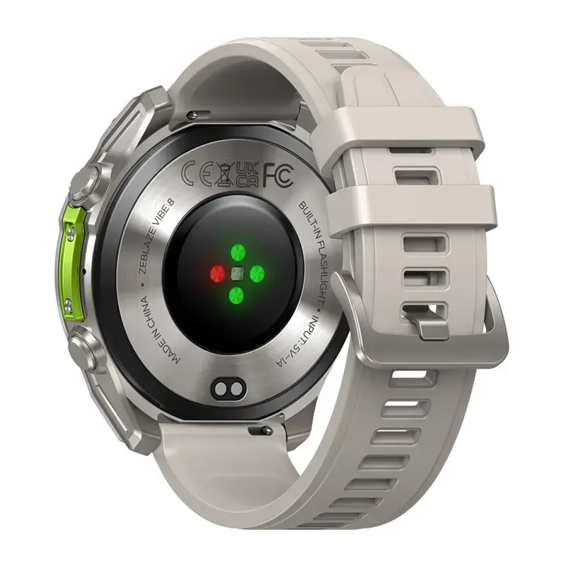 Smartwatch Zeblaze Vibe 8 cinzento – medidor de frequência cardíaca, à prova de água