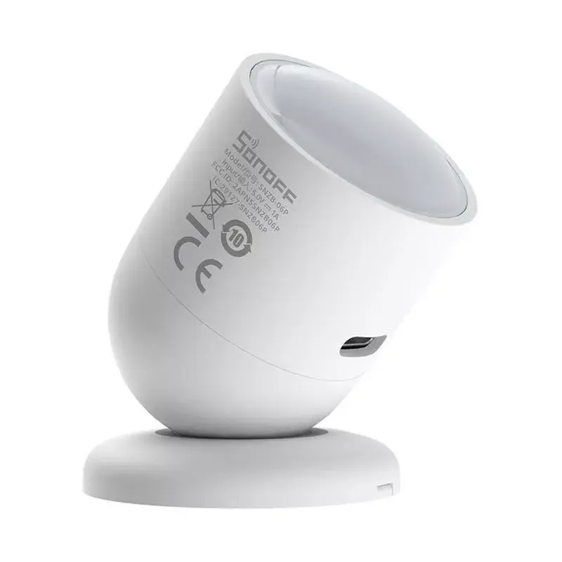 Sensor de movimento e presença Sonoff SNZB-06P ZigBee a pilhas — deteção de presença
