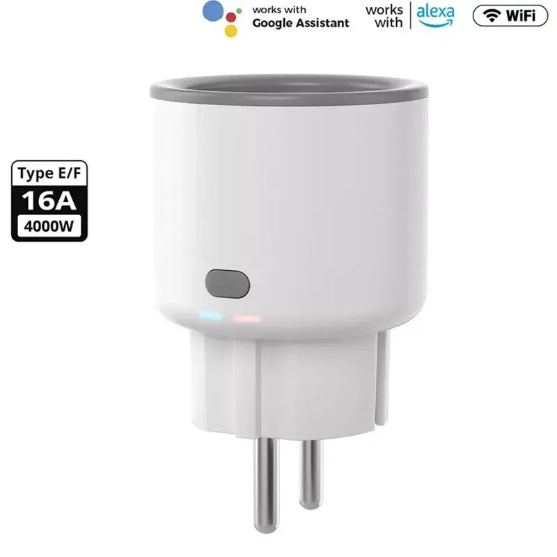 Tomada inteligente Sonoff S60 16A com Wi-Fi, controlo remoto e monitorização de energia