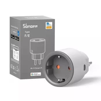 Tomada inteligente Sonoff S60 16A com Wi-Fi, controlo remoto e monitorização de energia