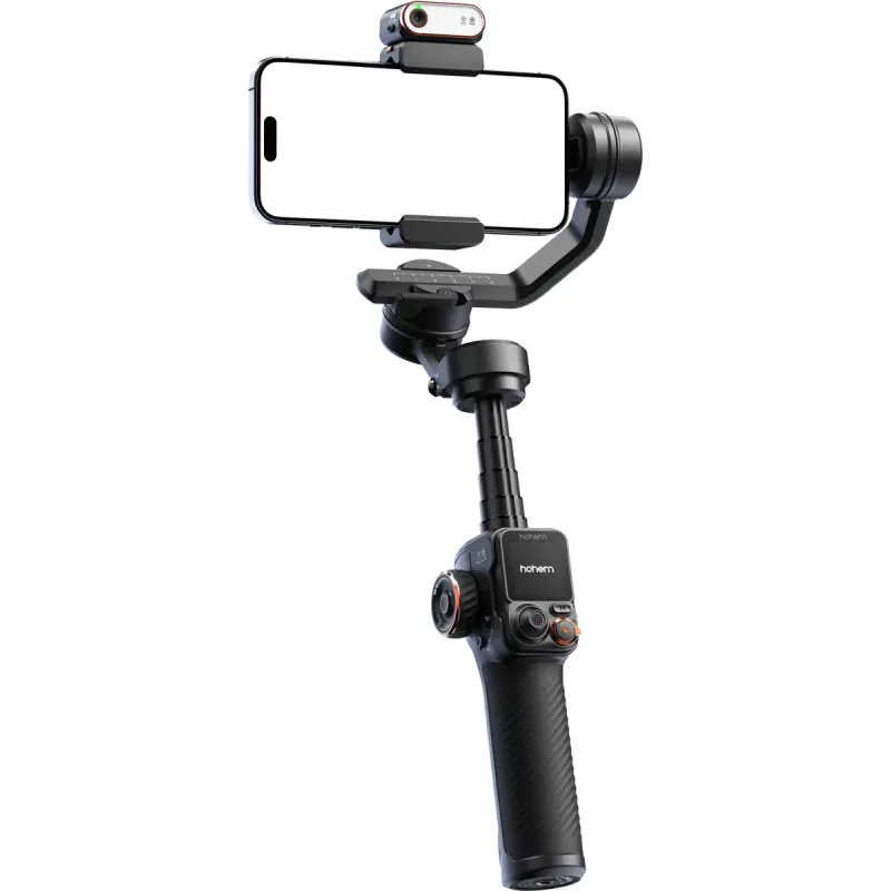 Estabilizador de câmara para smartphone Hohem iSteady M7 – material compósito, bateria de iões de lítio 3200 mAh, 629 g, preto