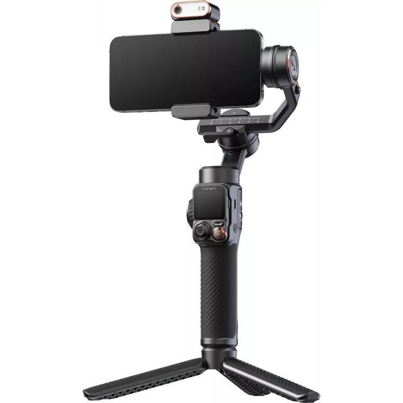 Estabilizador de câmara para smartphone Hohem iSteady M7 – material compósito, bateria de iões de lítio 3200 mAh, 629 g, preto