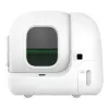 Caixa de areia autolimpante PETKIT PURA MAX 2 — branca, limpeza automática
