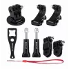 Conjunto de acessórios Puluz PKT18 para câmaras de ação – kit de 20 peças compatível com Osmo Action 5, Pro, Insta360 Ace Pro 2