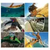 Conjunto de acessórios Puluz PKT18 para câmaras de ação – kit de 20 peças compatível com Osmo Action 5, Pro, Insta360 Ace Pro 2