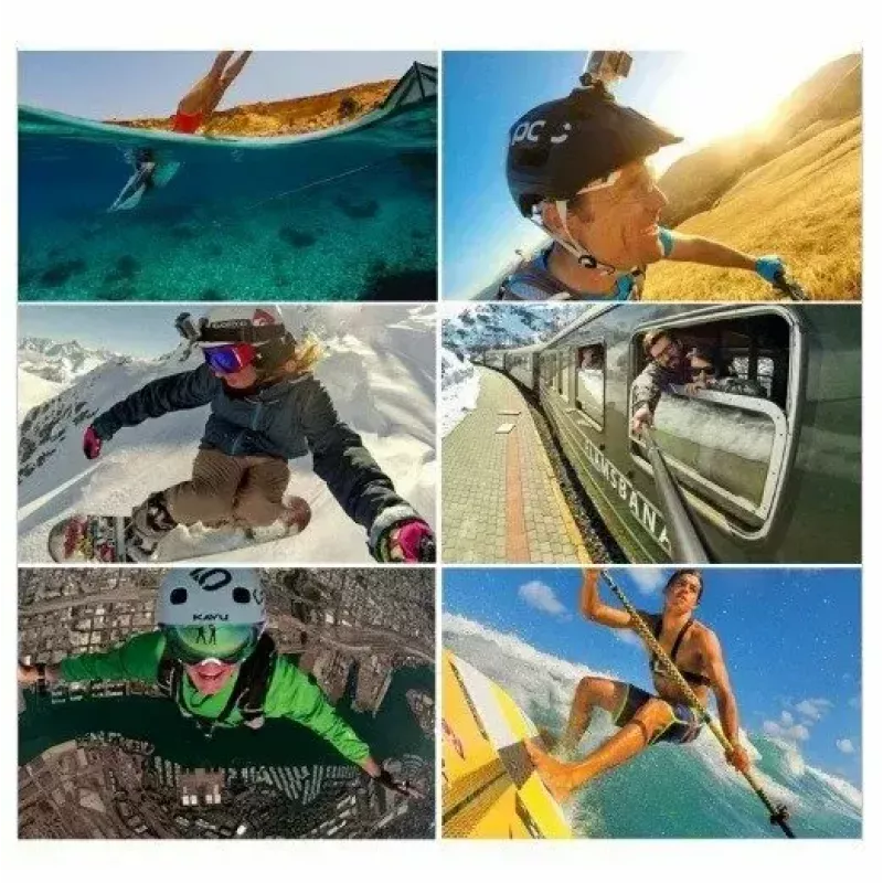 Conjunto de acessórios Puluz PKT18 para câmaras de ação – kit de 20 peças compatível com Osmo Action 5, Pro, Insta360 Ace Pro 2