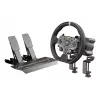 Conjunto Moza Racing R3 para XBOX e PC, volante + pedais, PC, Xbox One, Xbox Series S, Xbox Series X, botão Home, 360°, acionamento direto, ajustável