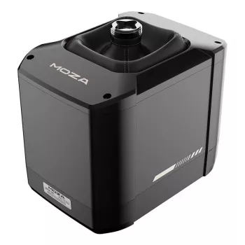 Base de voo MOZA AB9 FFB — alumínio, preto, 227,9 × 157 × 204,5 mm, 110–240 V, 6 A, 216 W de pico