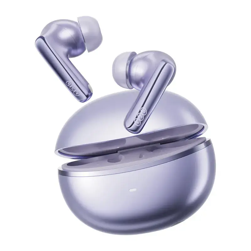 Auscultadores TWS QCY MeloBuds N70 – auscultadores True Wireless, roxo