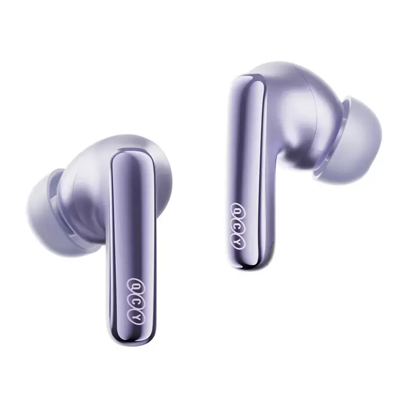 Auscultadores TWS QCY MeloBuds N70 – auscultadores True Wireless, roxo