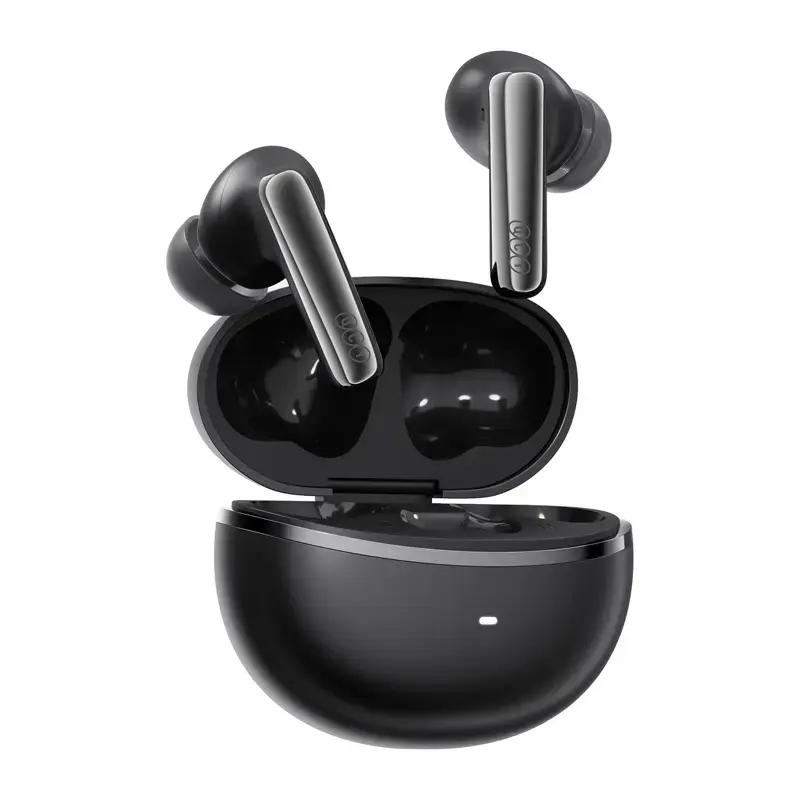 Auscultadores TWS QCY MeloBuds N70 — auscultadores intra-auriculares verdadeiramente sem fios, preto