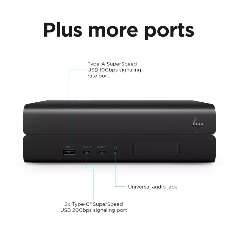 HP Z2 Mini G9 Dual Type-A SuperSpeed USB 10Gbps Port placas/adaptadores de interface