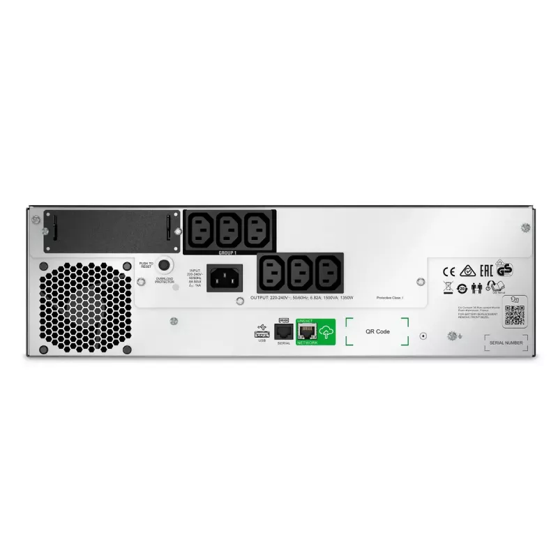 APC Smart-UPS Li-ion SMTL1500RMI3UC - 6x C13, profundidade reduzida, Rackmount 3U, SmartConnect, 1500VA