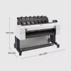 Impressora HP Designjet T1600 36 polegadas