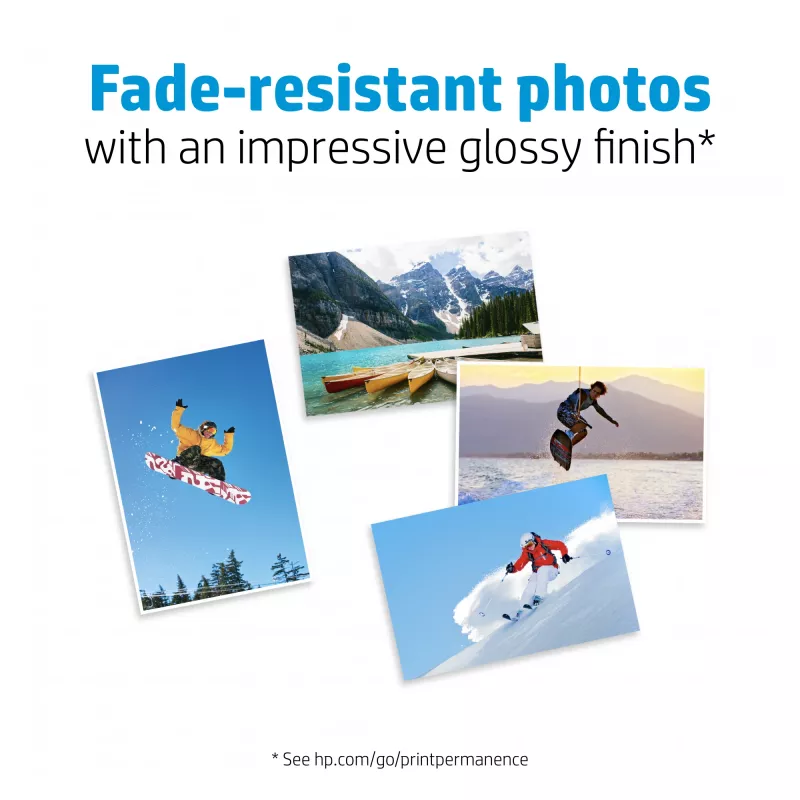 Papel fotográfico brilhante HP Advanced 250 g/m2 10 x 15 cm (101 x 152 mm) 25 folhas