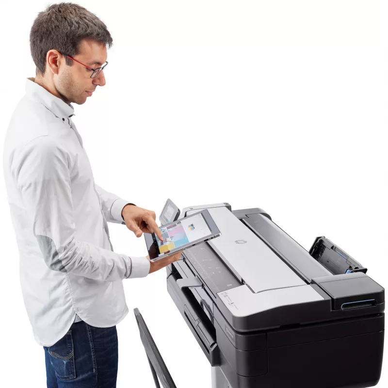 Impressora multifunções HP Designjet T830 24 polegadas