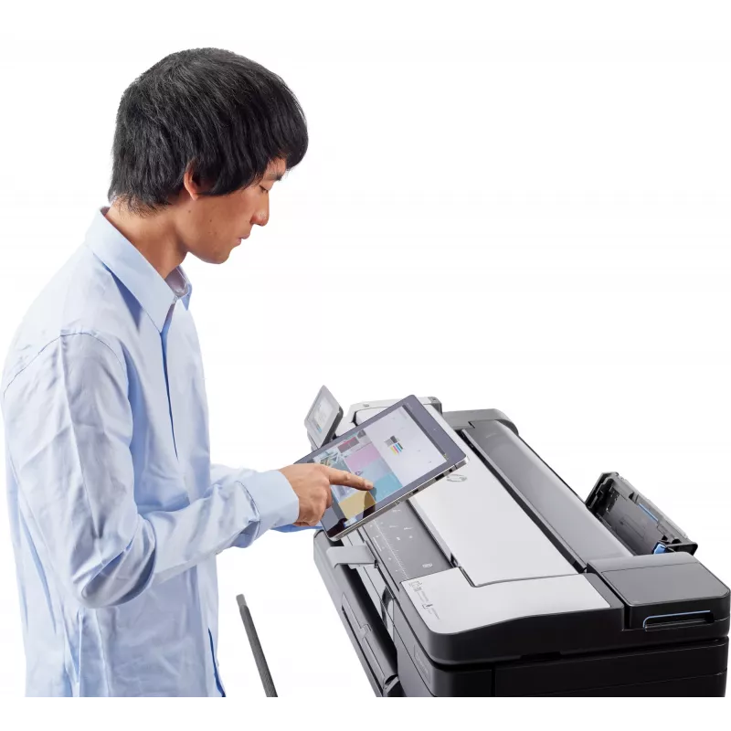 Impressora multifunções HP Designjet T830 24 polegadas