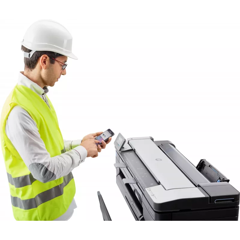 Impressora multifunções HP Designjet T830 24 polegadas