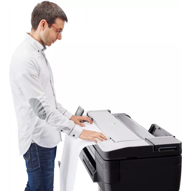Impressora multifunções HP Designjet T830 24 polegadas