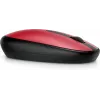 Rato Bluetooth HP 240 Empire Red, ambidestro, ótico, Bluetooth, 1600 DPI, vermelho