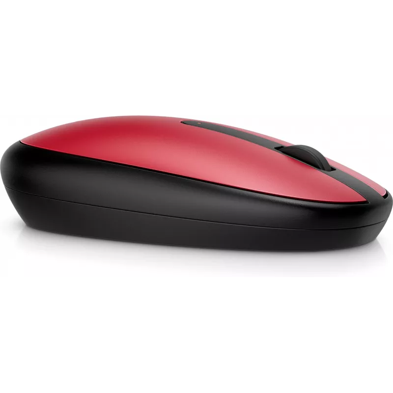 Rato Bluetooth HP 240 Empire Red, ambidestro, ótico, Bluetooth, 1600 DPI, vermelho