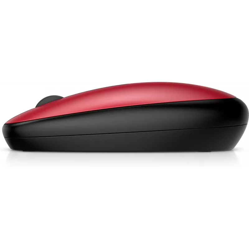 Rato Bluetooth HP 240 Empire Red, ambidestro, ótico, Bluetooth, 1600 DPI, vermelho
