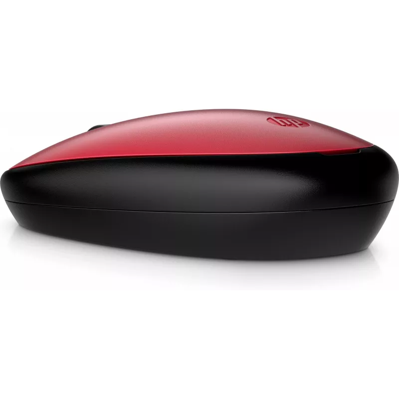 Rato Bluetooth HP 240 Empire Red, ambidestro, ótico, Bluetooth, 1600 DPI, vermelho
