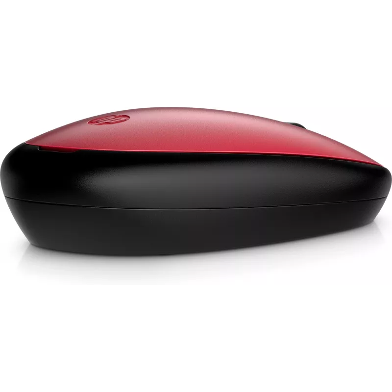 Rato Bluetooth HP 240 Empire Red, ambidestro, ótico, Bluetooth, 1600 DPI, vermelho