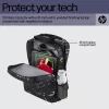 Mochila de lazer HP Campus XL Marble Stone mochila preto cinzento