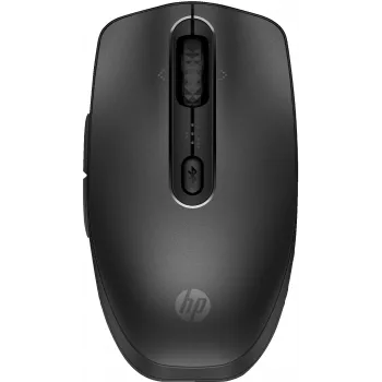 Rato sem fios recarregável HP 695, ambidestro, Bluetooth, 4000 DPI, preto