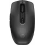Rato sem fios recarregável HP 695, ambidestro, Bluetooth, 4000 DPI, preto