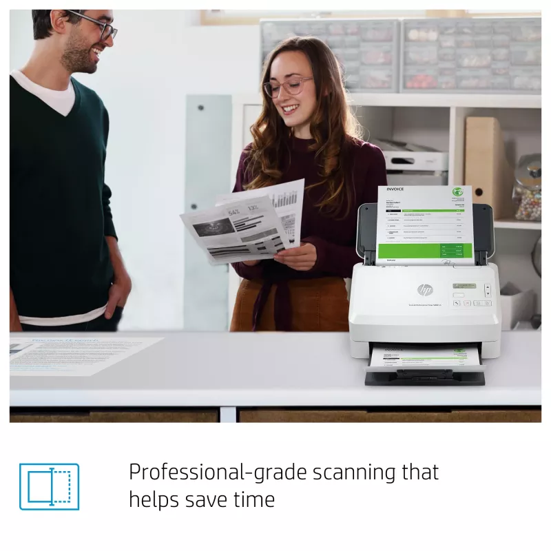 Scanner de alimentação por folhas HP Scanjet Enterprise Flow 5000 s5 600 x 600 DPI A4 branco