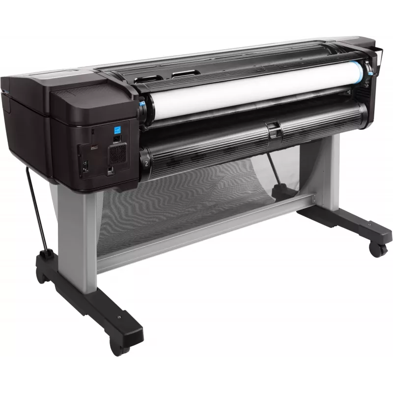 Impressora HP Designjet T1700 44 polegadas, impressão jato de tinta térmico, 2400 x 1200 DPI, HP-GL/2, TIFF, JPEG, CALS G4, URF, ciano, preto fotográfico, preto mate, magenta, amarelo, 2400 x 1200 DPI, 116 páginas por hora