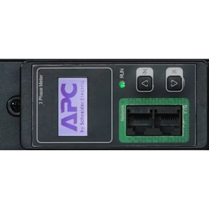 APC Easy Rack PDU, medido, 0U, 3 fases, 11 kW, 230 V, 16 A, 21 saídas C13 e 3 saídas C19, entrada IEC60309 3P+N+PE