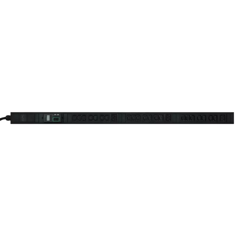 APC Easy Rack PDU, medido, 0U, 3 fases, 11 kW, 230 V, 16 A, 21 saídas C13 e 3 saídas C19, entrada IEC60309 3P+N+PE