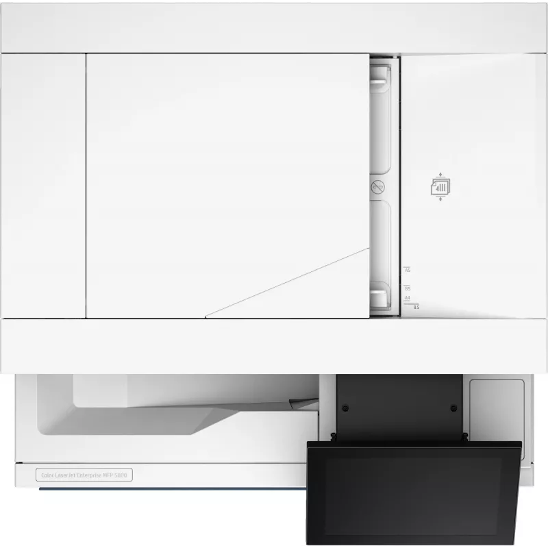 Multifunções HP LaserJet Color Enterprise MFP 5800dn impressão laser cor