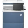 Impressora HP Color LaserJet Enterprise Flow MFP 5800zf, laser, impressão a cores, 1200 x 1200 DPI, A4, impressão direta, branco
