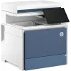 Impressora HP Color LaserJet Enterprise Flow MFP 5800zf, laser, impressão a cores, 1200 x 1200 DPI, A4, impressão direta, branco