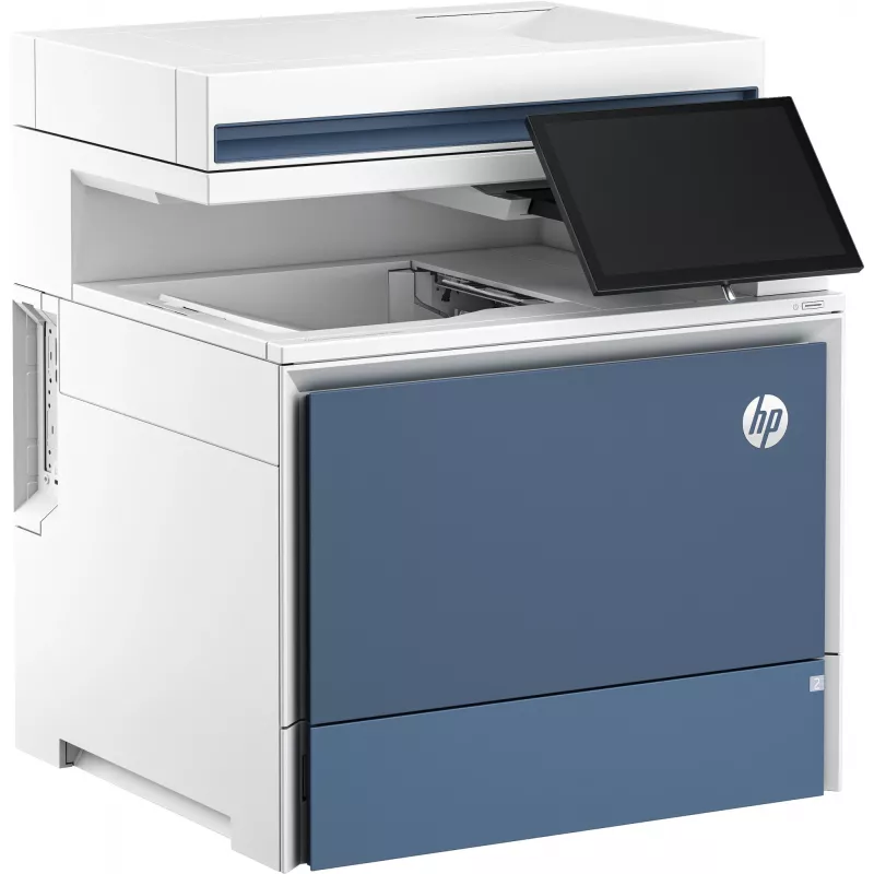 Impressora HP Color LaserJet Enterprise Flow MFP 5800zf, laser, impressão a cores, 1200 x 1200 DPI, A4, impressão direta, branco