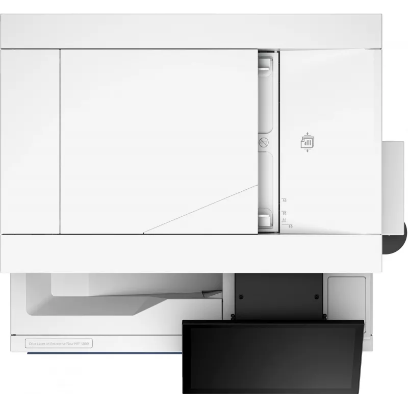 Impressora HP Color LaserJet Enterprise Flow MFP 5800zf, laser, impressão a cores, 1200 x 1200 DPI, A4, impressão direta, branco