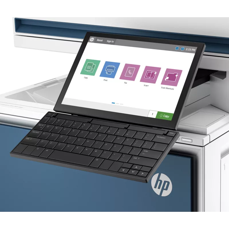 Impressora HP Color LaserJet Enterprise Flow MFP 5800zf, laser, impressão a cores, 1200 x 1200 DPI, A4, impressão direta, branco