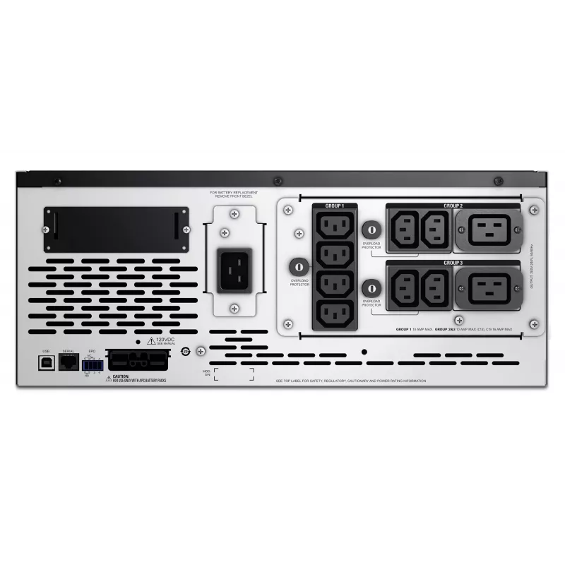 APC Smart-UPS X SMX3000HV - 3000VA, 8x C13 + 2x C19 saída, USB, autonomia expansível, profundidade reduzida