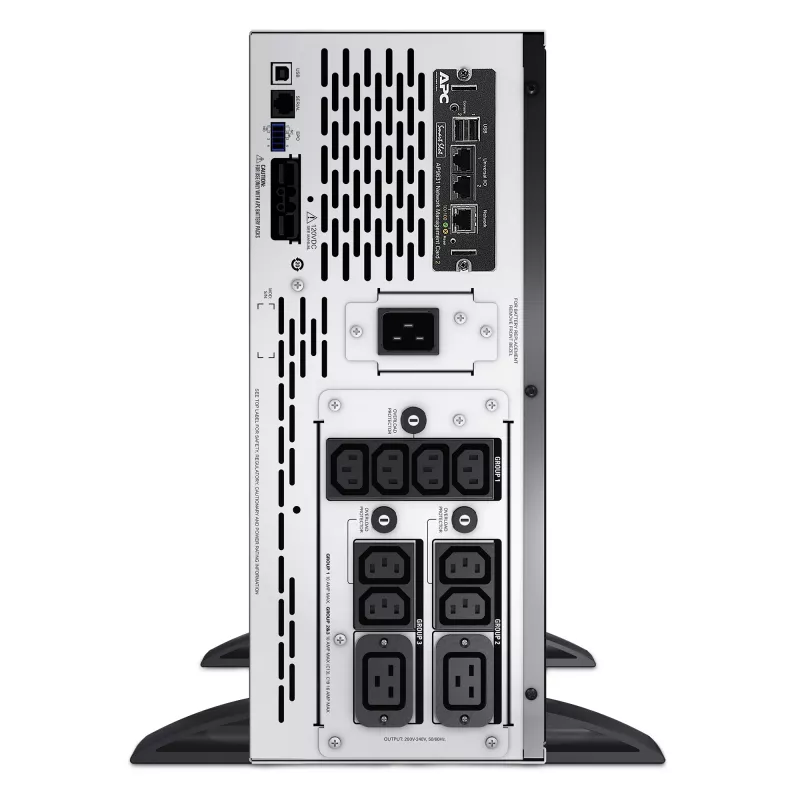 APC Smart-UPS X SMX3000HVNC - 3000VA, 8x C13 + 2x C19 tomada, USB, autonomia expansível, profundidade reduzida, NMC