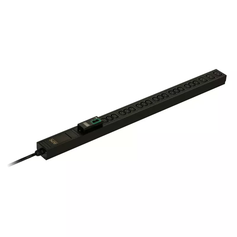 APC Easy Rack PDU, medido, 0HE, 1 fase, 3,7 kW, 230 V, 16 A, 18 saídas C13 e 3 saídas C19, entrada IEC60309 2P+E