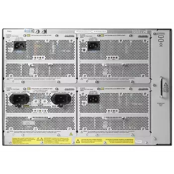 Chassis de rede HP 5412R zl2 Chassis para rack com 12 slots de módulos, suporta até 96 portas 10GbE ou 288 portas 10/100/1000 (J9822A)