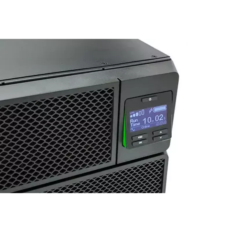 APC Smart-UPS On-Line, 5kVA, Rackmount 3U, 230V, 6x C13+4x C19 saídas IEC, placa de rede, tempo de autonomia alargado, com kit de calhas, 6 anos de garantia
