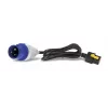 Unidade de distribuição de energia (PDU) APC APDU9959EU3 24 saídas AC 0U Preto