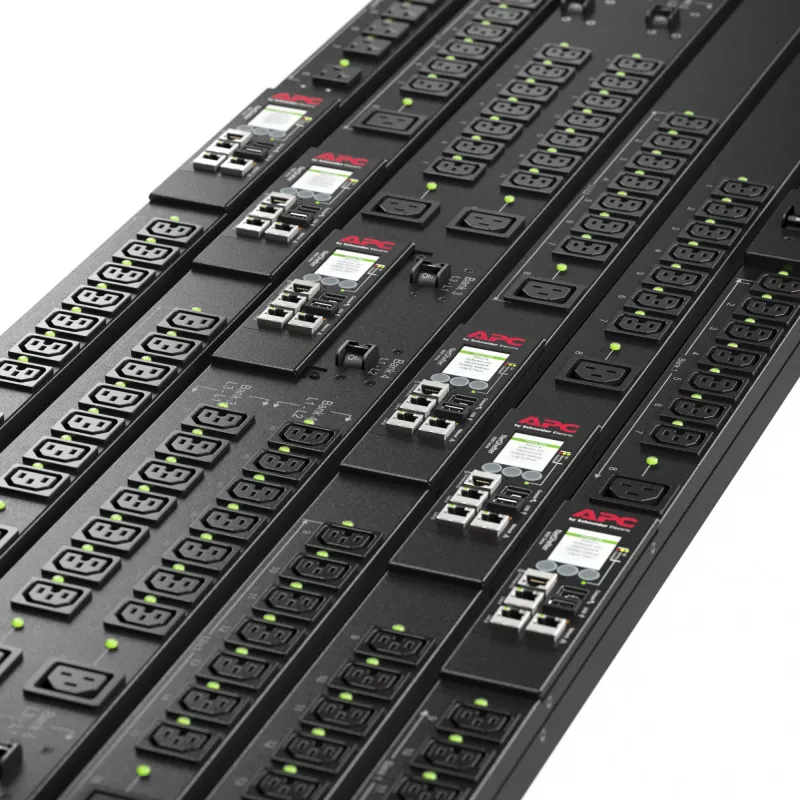 Unidade de distribuição de energia (PDU) APC APDU9959EU3 24 saídas AC 0U Preto