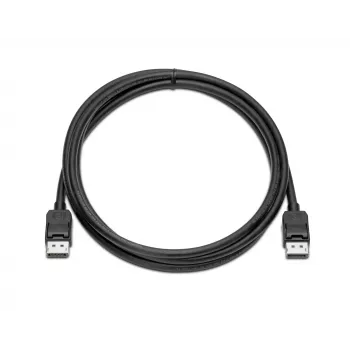 Conjunto de cabos DisplayPort HP, 2 m, DisplayPort, DisplayPort, macho, macho, Direito